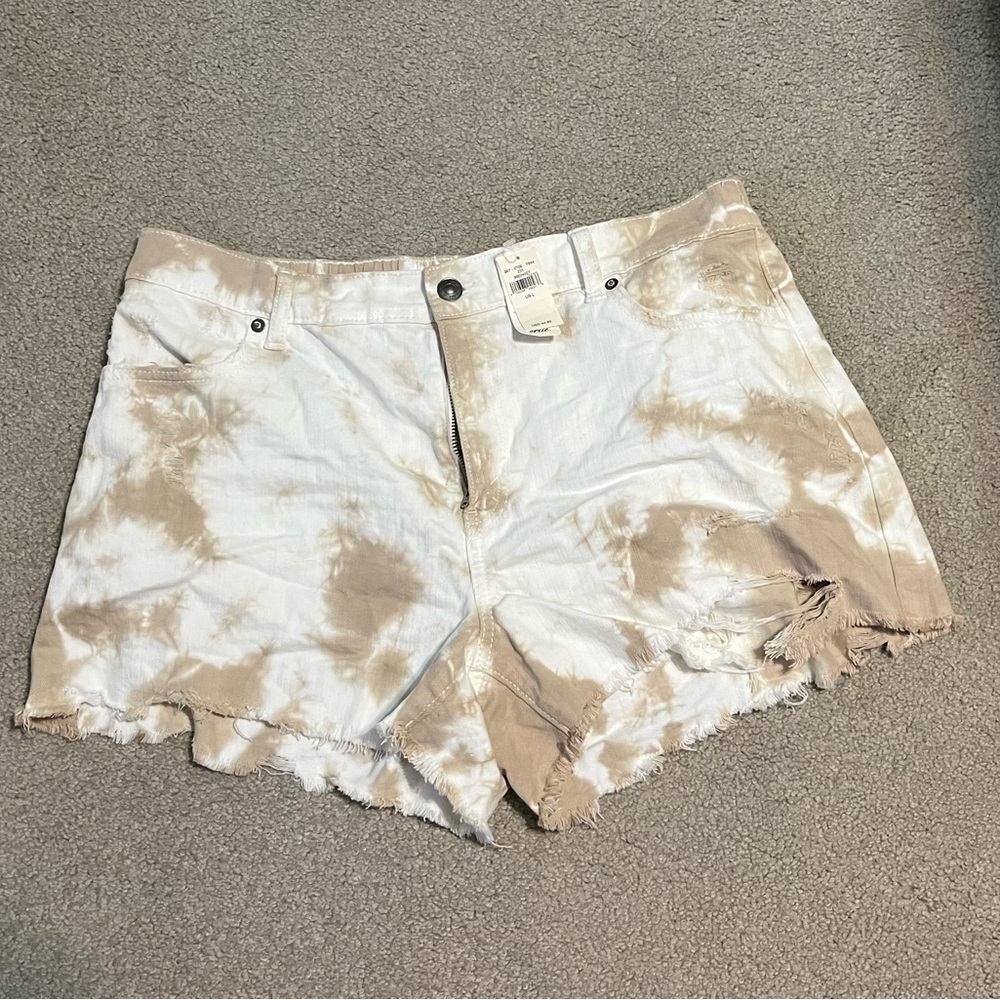 Aerie size Large shorts.  Ripped in style.  Never worn as tags still on.